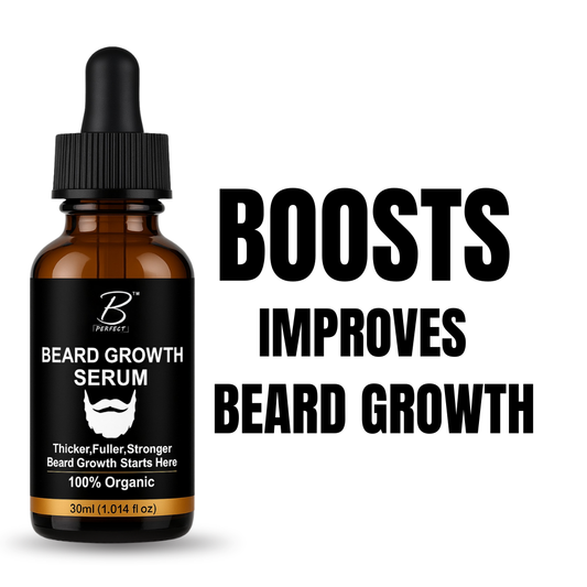 organic beard growth serum